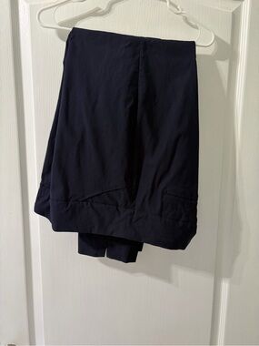 Charter Club Navy Pull-On Straight Leg Sz 18W Trousers